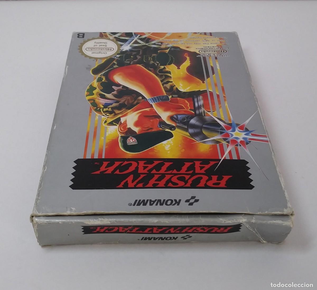 Videojuegos y consolas: RUSH&acute;N ATTACK NINTENDO NES COMPLETO - Foto 8