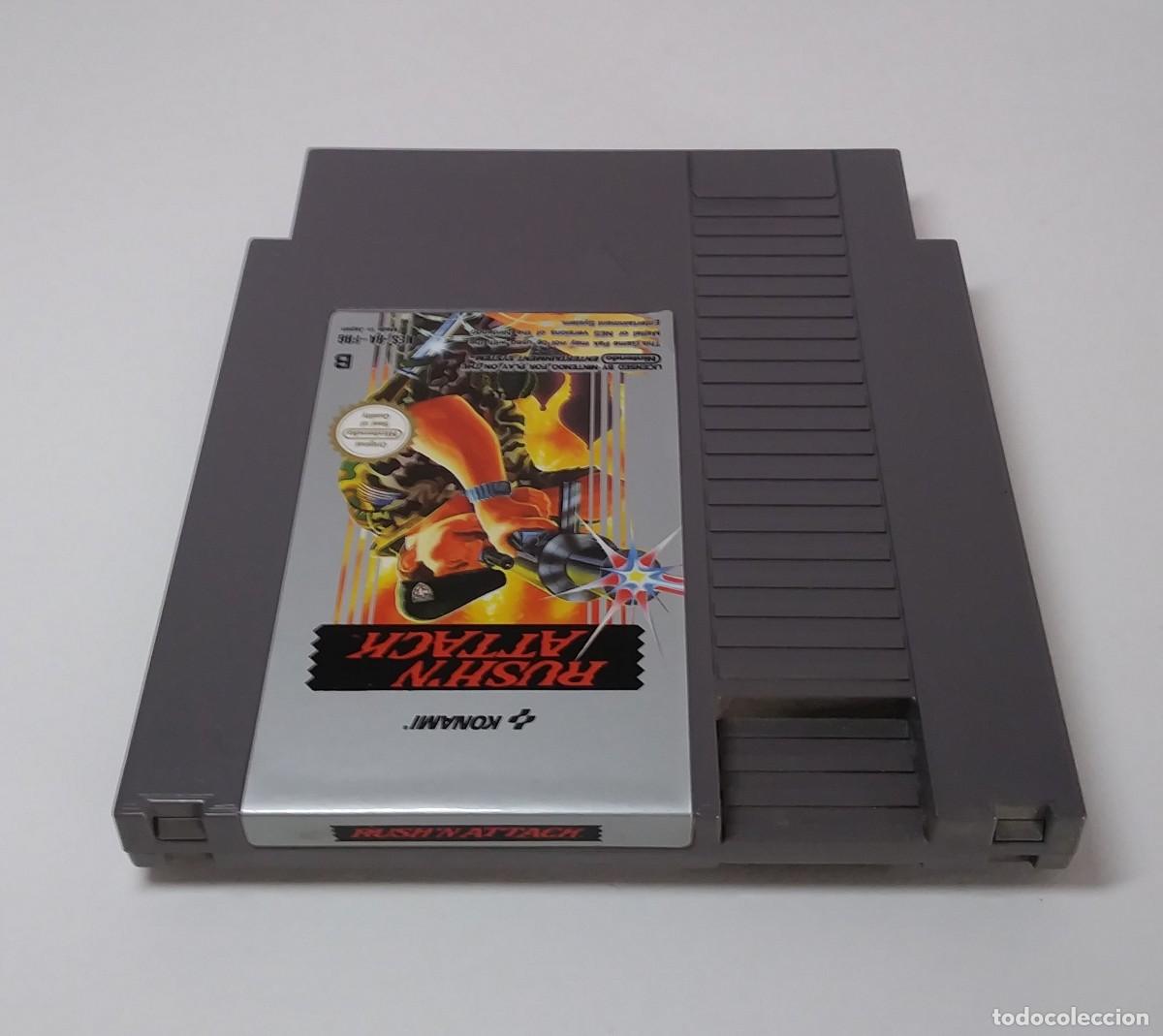 Videojuegos y consolas: RUSH&acute;N ATTACK NINTENDO NES COMPLETO - Foto 11