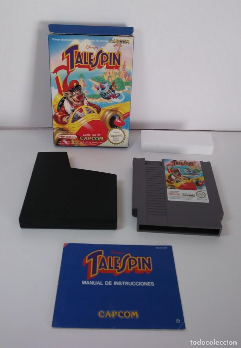 Videojuegos y consolas: TALESPIN NINTENDO NES ESPA&Ntilde;OL COMPLETO - Foto 2