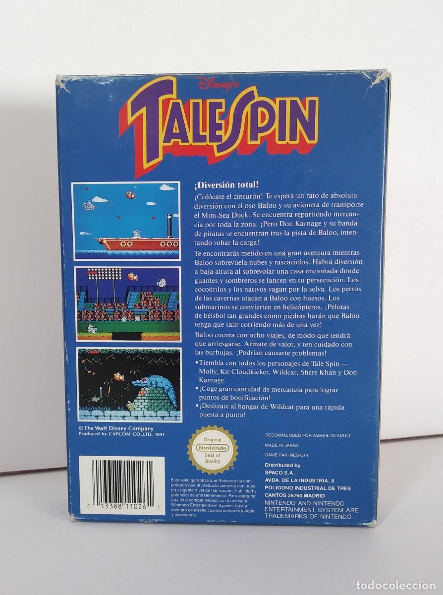 Videojuegos y consolas: TALESPIN NINTENDO NES ESPA&Ntilde;OL COMPLETO - Foto 3
