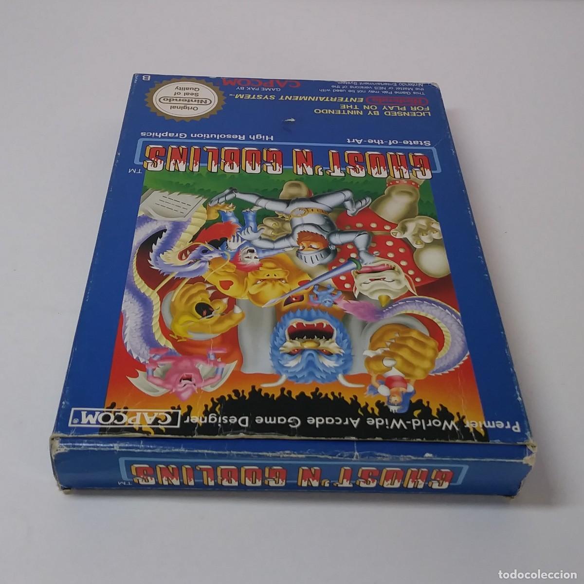 Videojuegos y consolas: GHOST&acute;N GOBLINS NINTENDO NES COMPLETO - Foto 7
