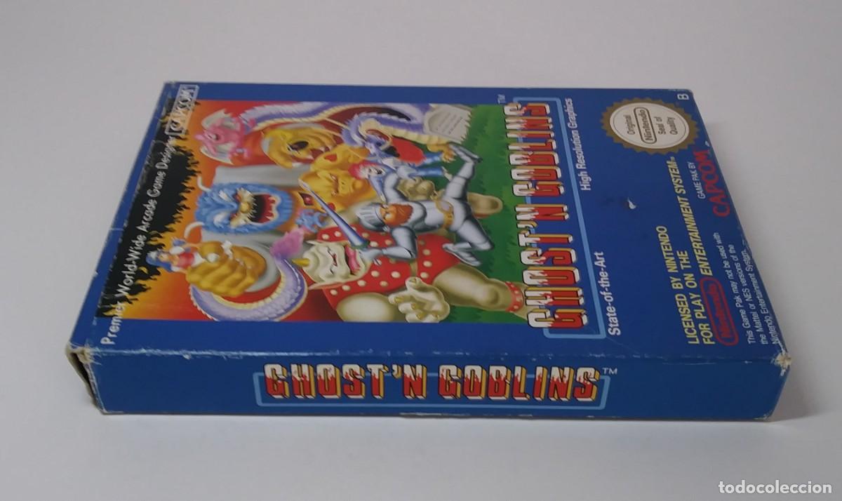 Videojuegos y consolas: GHOST&acute;N GOBLINS NINTENDO NES COMPLETO - Foto 8