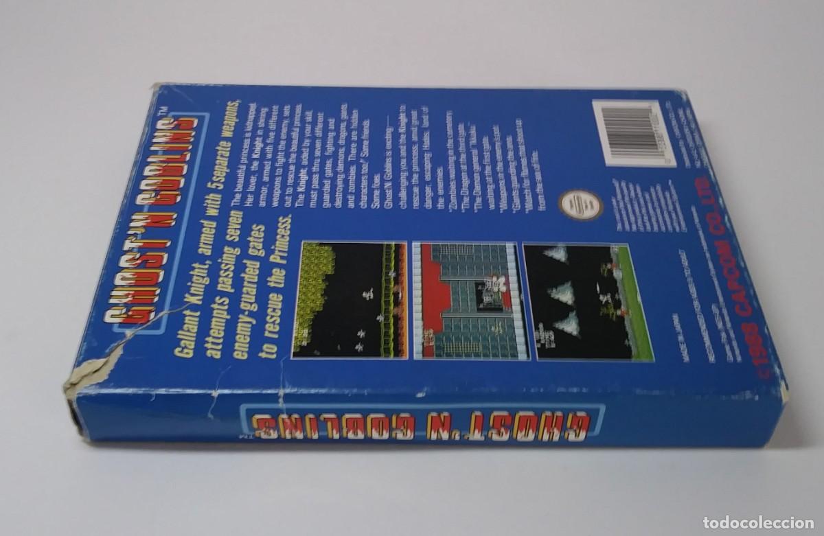 Videojuegos y consolas: GHOST&acute;N GOBLINS NINTENDO NES COMPLETO - Foto 9
