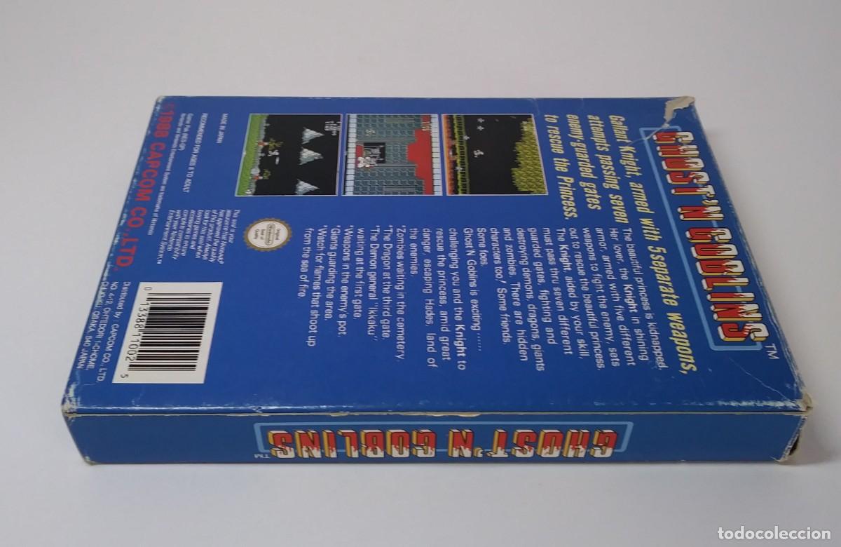 Videojuegos y consolas: GHOST&acute;N GOBLINS NINTENDO NES COMPLETO - Foto 10