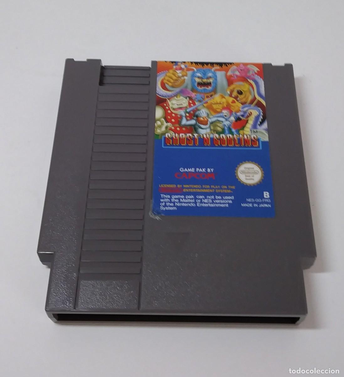 Videojuegos y consolas: GHOST&acute;N GOBLINS NINTENDO NES COMPLETO - Foto 12