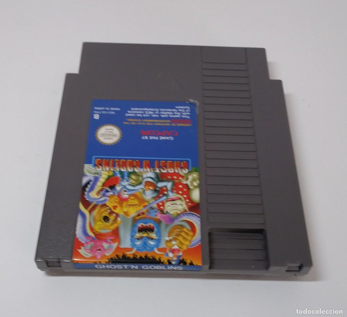 Videojuegos y consolas: GHOST&acute;N GOBLINS NINTENDO NES COMPLETO - Foto 13