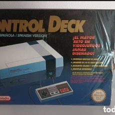 Videojuegos y Consolas: CONSOLA COMPLETA CONTROL DECK NES NINTENDO NUEVA. Lote 389652909