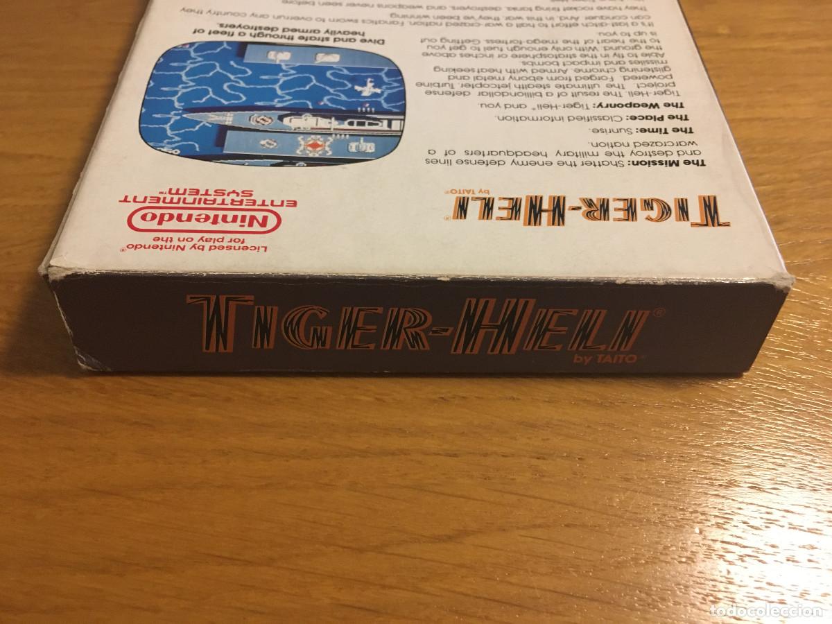 Videojuegos y consolas: Caja vacia de Tiger Heli para NES version ESP - Foto 6