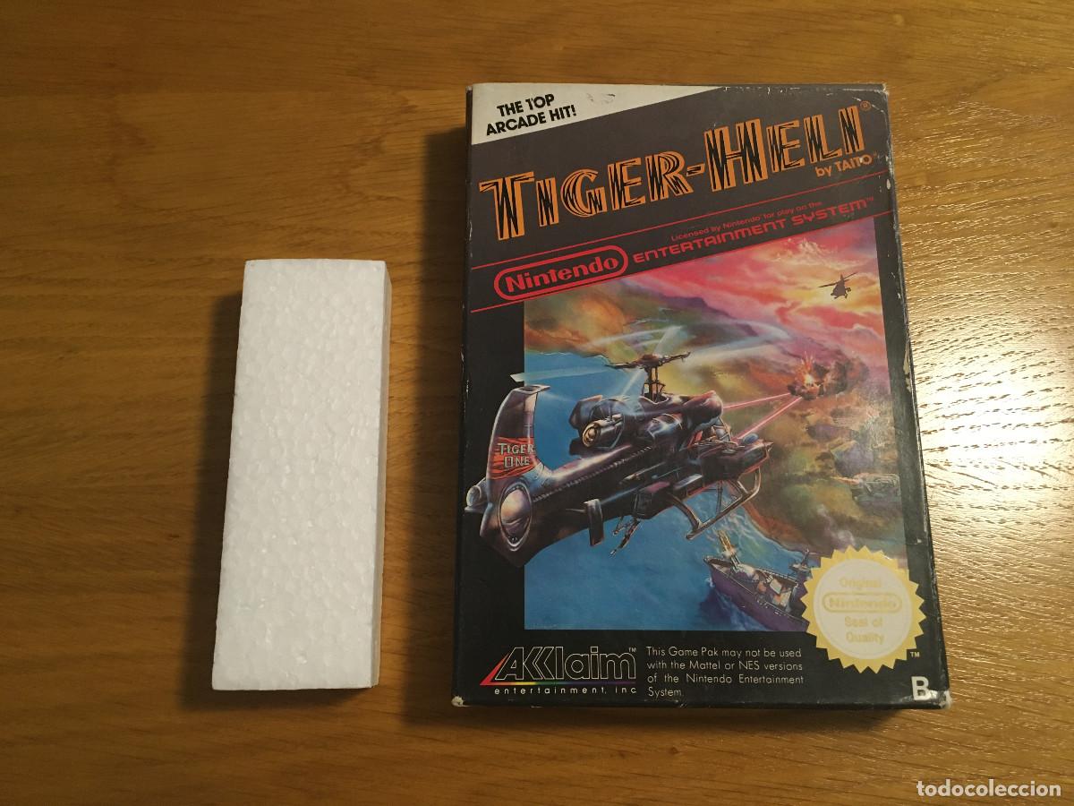 Videojuegos y consolas: Caja vacia de Tiger Heli para NES version ESP - Foto 9