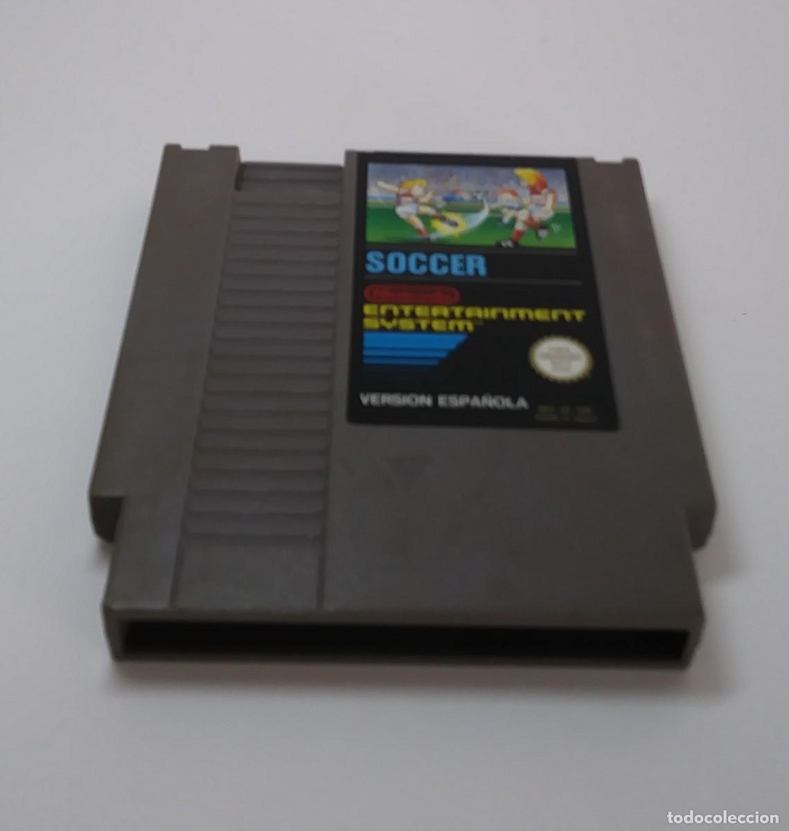Videojuegos y consolas: CARTUCHO SOCCER NES VERSI&Oacute;N ESPA&Ntilde;OLA - Foto 1