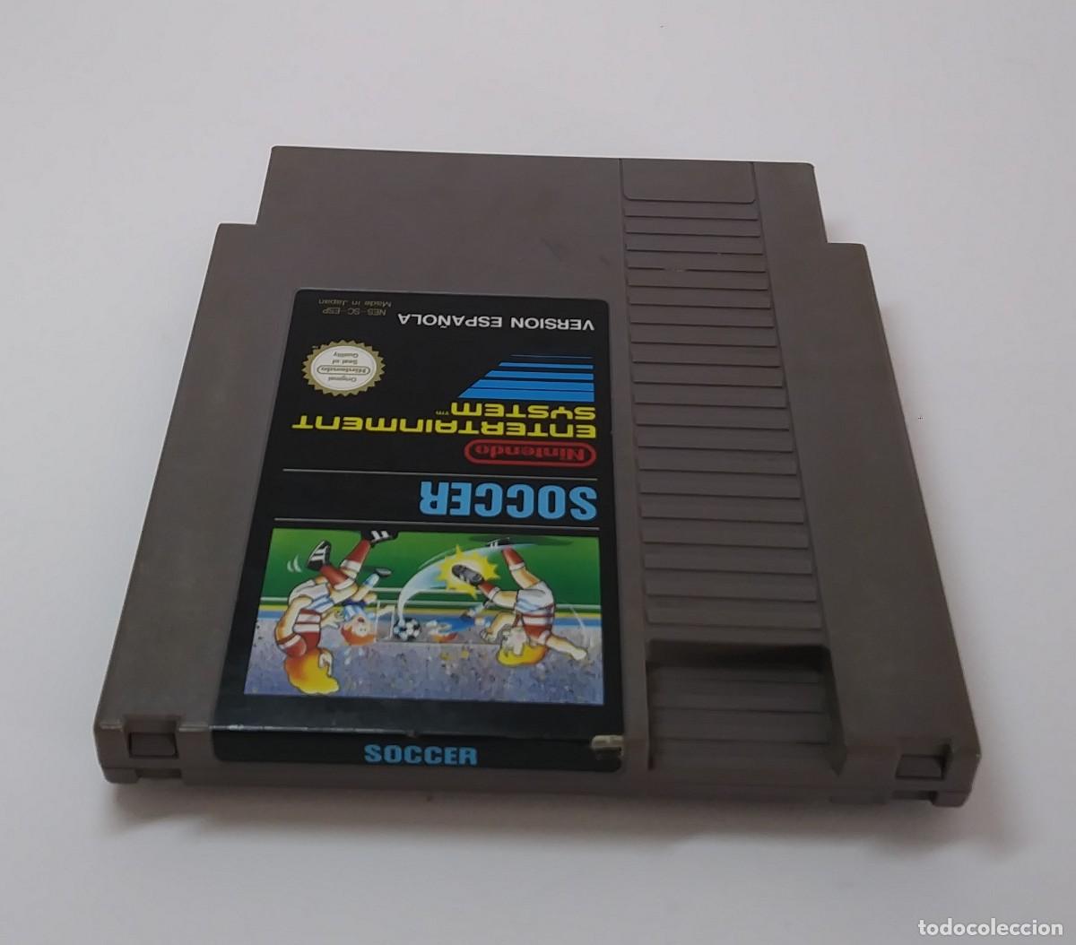 Videojuegos y consolas: CARTUCHO SOCCER NES VERSI&Oacute;N ESPA&Ntilde;OLA - Foto 2
