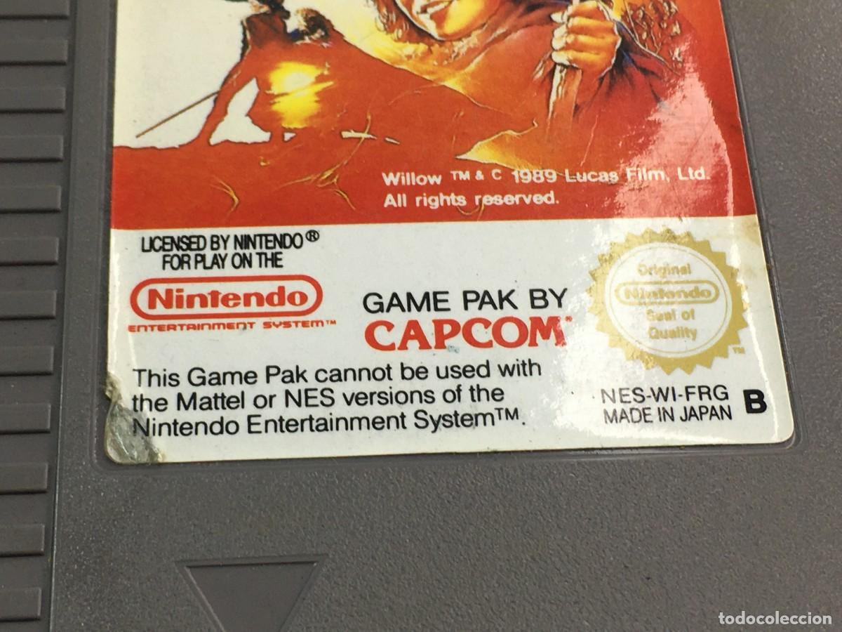 Videojuegos y consolas: JUEGO NINTENDO NES WILLOW - Foto 3