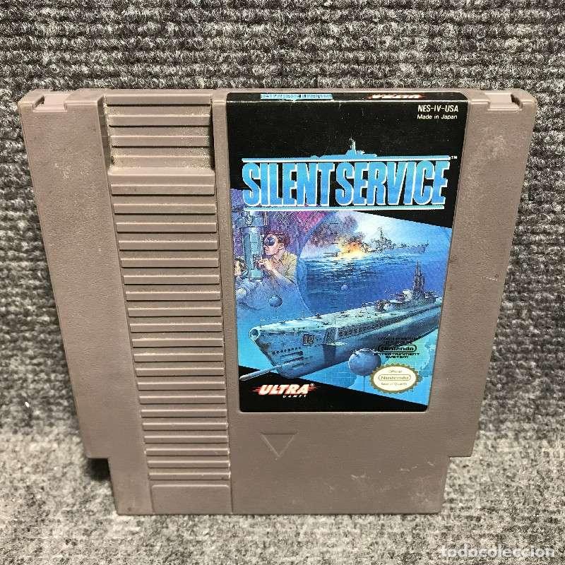 Videojuegos y consolas: SILENT SERVICE USA NINTENDO NES - Foto 1