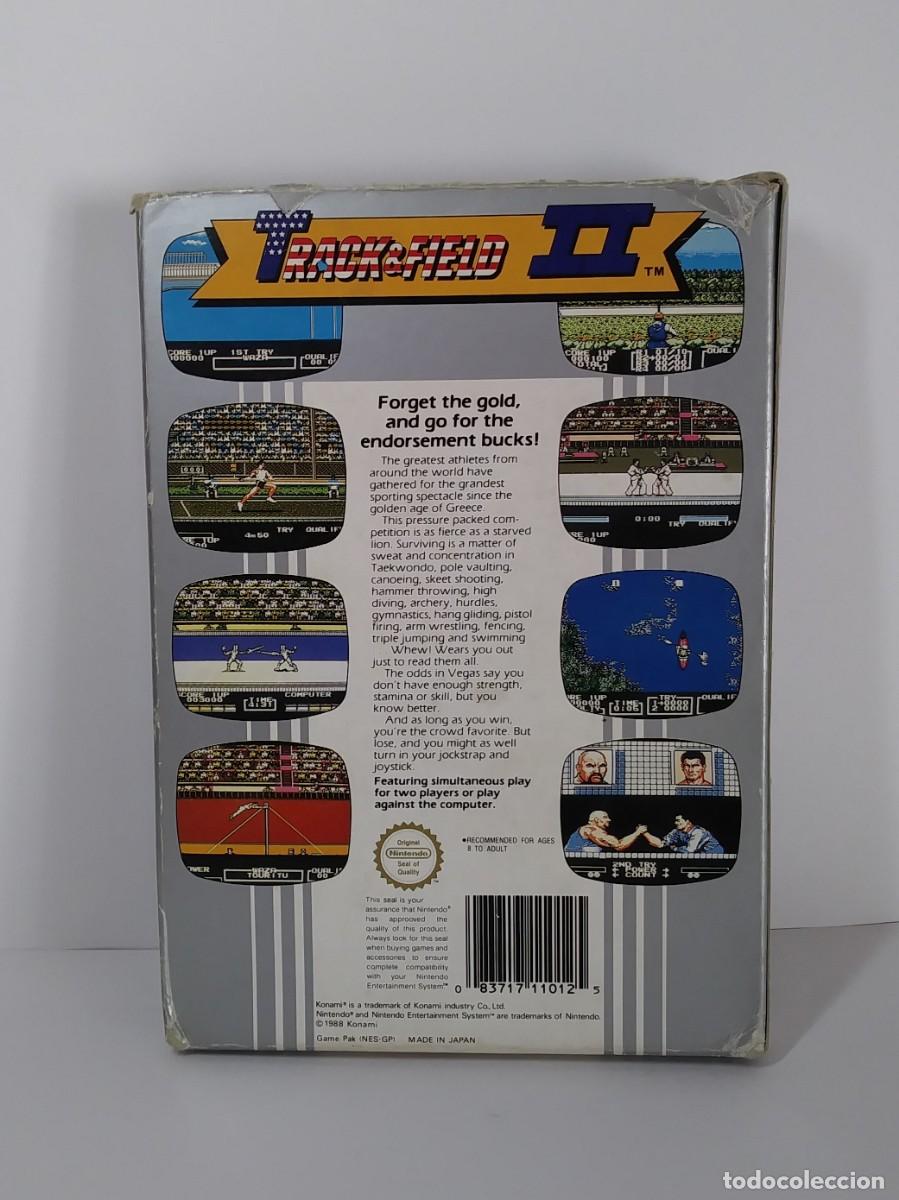 Videojuegos y consolas: TRACK & FIELD II NES COMPLETO - Foto 3
