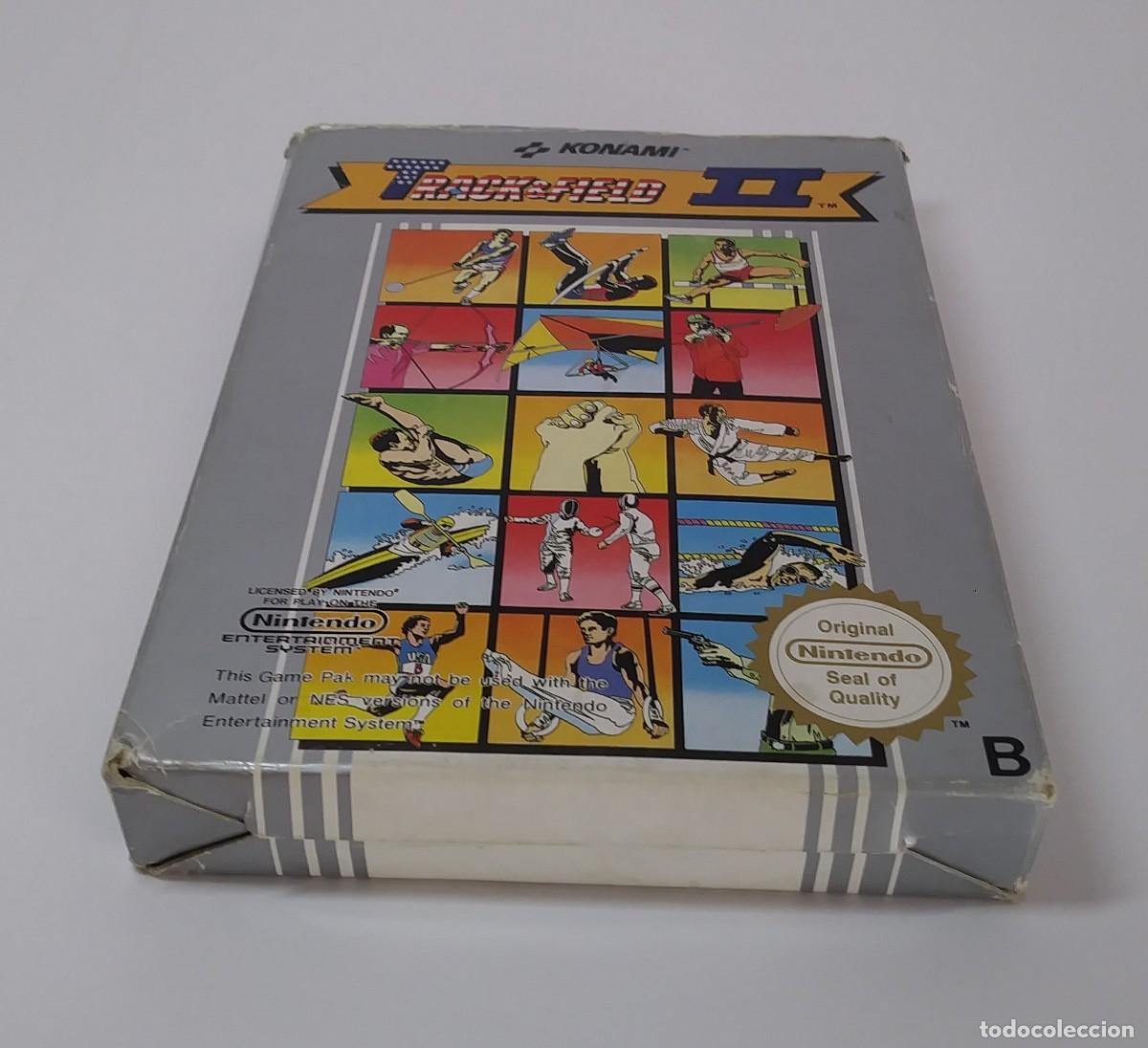 Videojuegos y consolas: TRACK & FIELD II NES COMPLETO - Foto 5