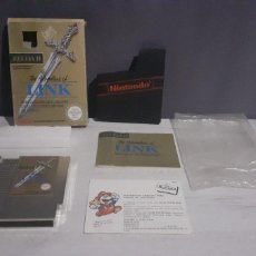 Videojuegos y Consolas: JUEGO NINTENDO NES ZELDA LL THE ADVENTURE OF LINK ESPAÑOL COMPLETO. Lote 403033174