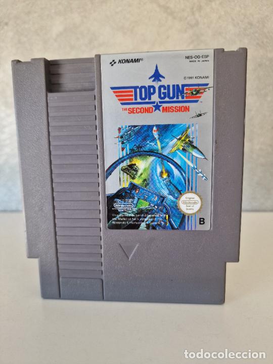 Videojuegos y consolas: TOP GUN NINTENDO NES PAL ESP - Foto 1