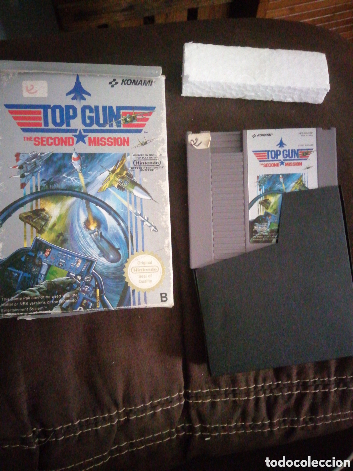 Nintendo Entertainment System Nes Top Gun Second Mission