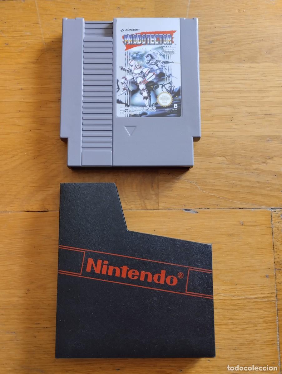 Videojuegos y consolas: Juego Nintendo NES Probotector - Foto 1