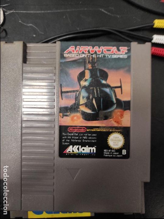 Videojuegos y consolas: Airwolf - Nintendo Nes PAL B - Foto 1