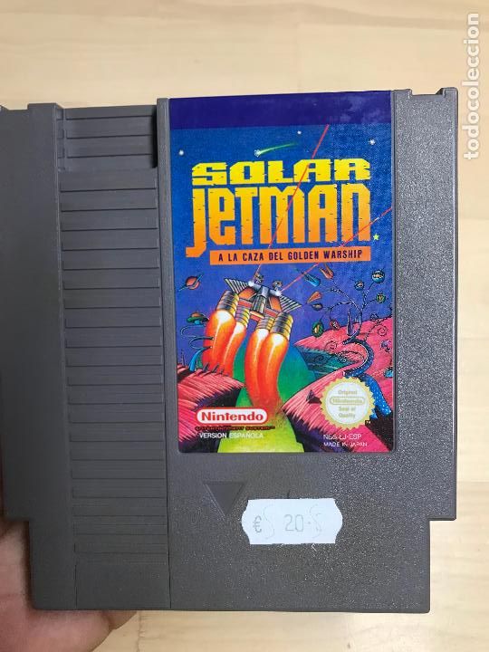 Videojuegos y consolas: SOLAR JETMAN NINTENDO CARTUCHO - Foto 1