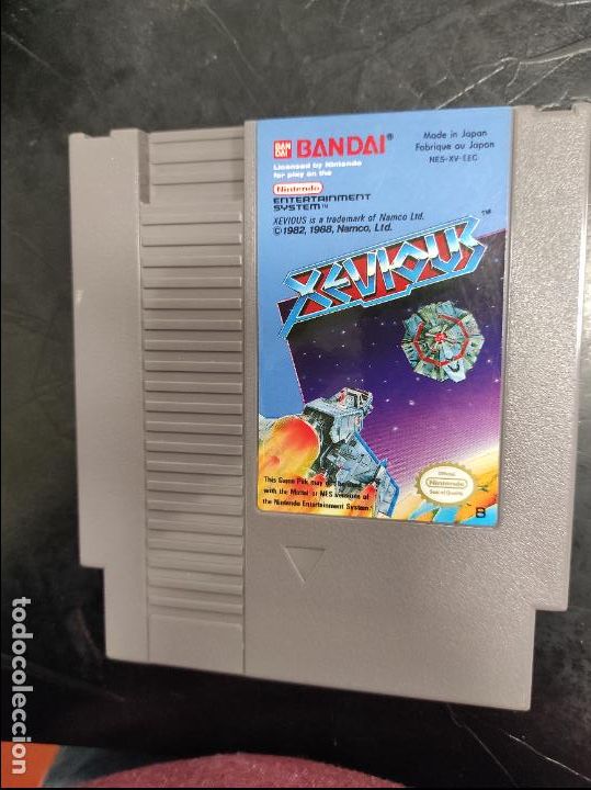 Videojuegos y consolas: Xevious - ORIGINAL - NINTENDO NES PAL B - Foto 1