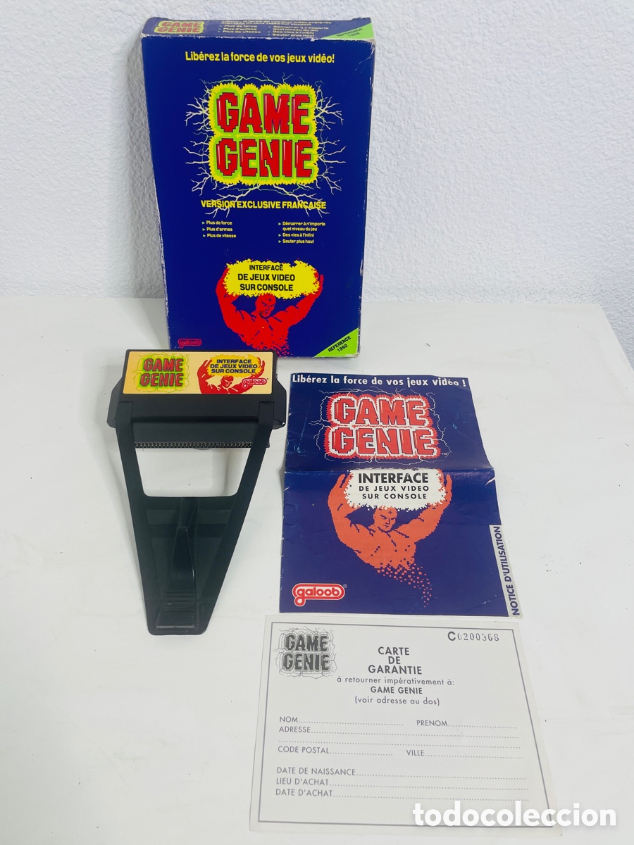 Videojuegos y consolas: Game Genie Code Masters Nintendo Nes - Foto 4