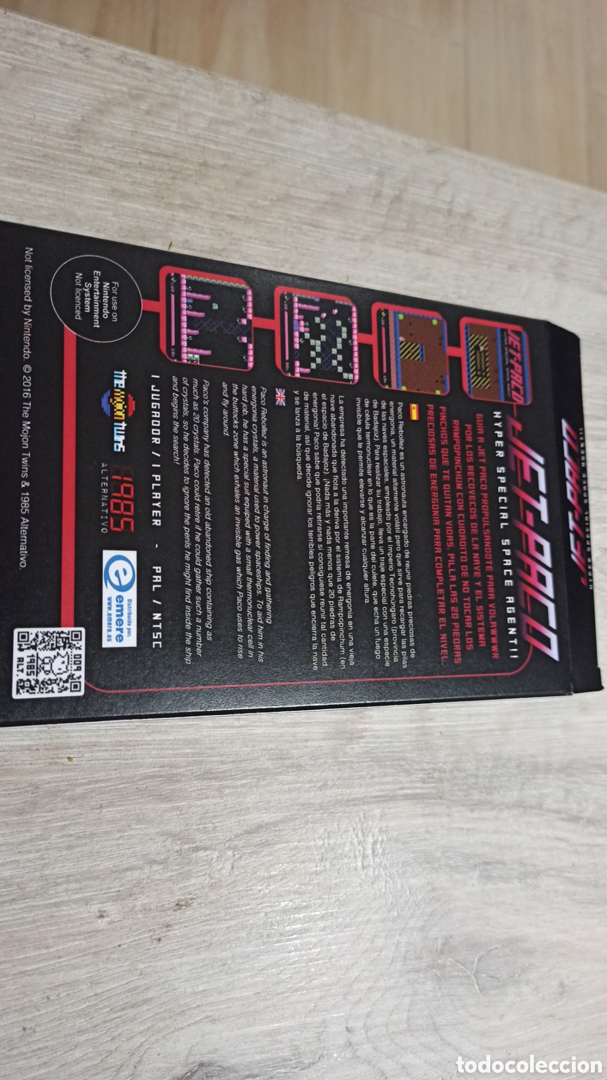 Videojuegos y consolas: Videojuego Jet Paco Nes - Foto 3