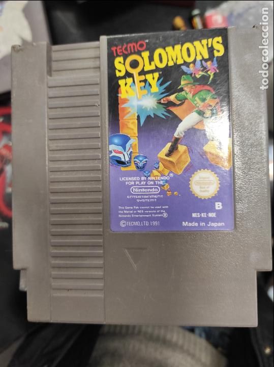 Videojuegos y consolas: Solomons Key - Nintendo NES - PAL B - Foto 1