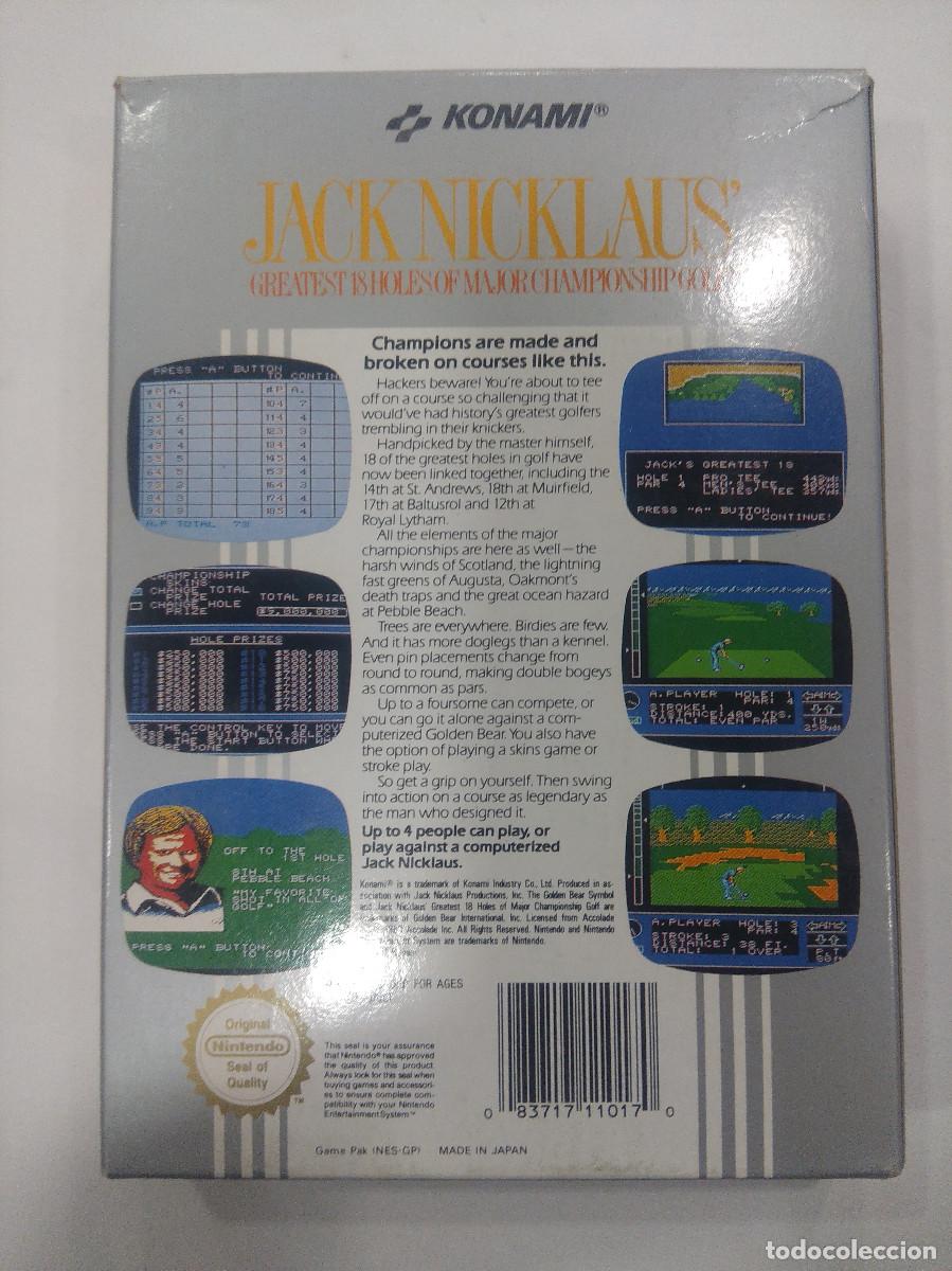 Videojuegos y consolas: JACK NICKKLAUS/NINTENDO NES. - Foto 6