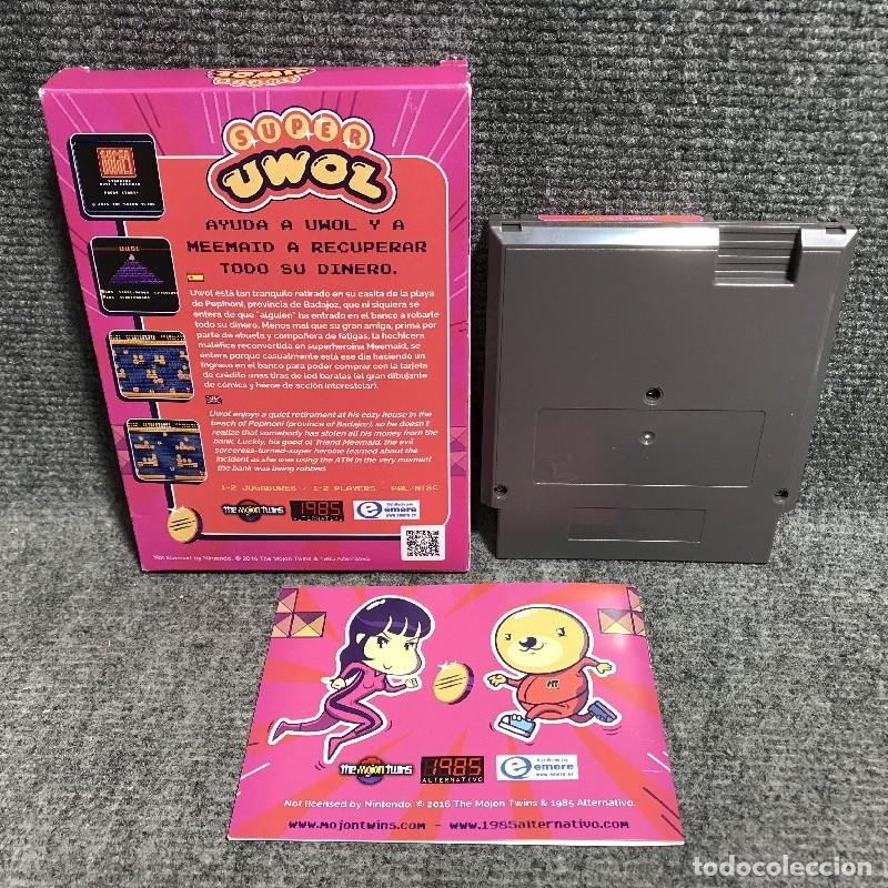 Videojuegos y consolas: SUPER UWOL NUEVO SIN PRECINTAR NINTENDO NES - Foto 2