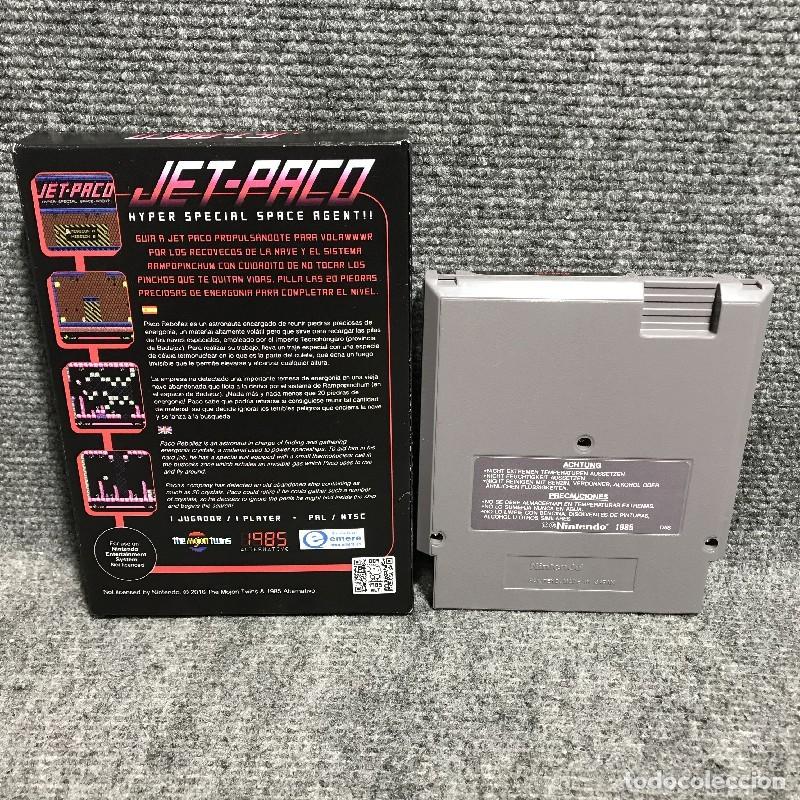 Videojuegos y consolas: JET PACO NUEVO SIN PRECINTAR NINTENDO NES - Foto 2
