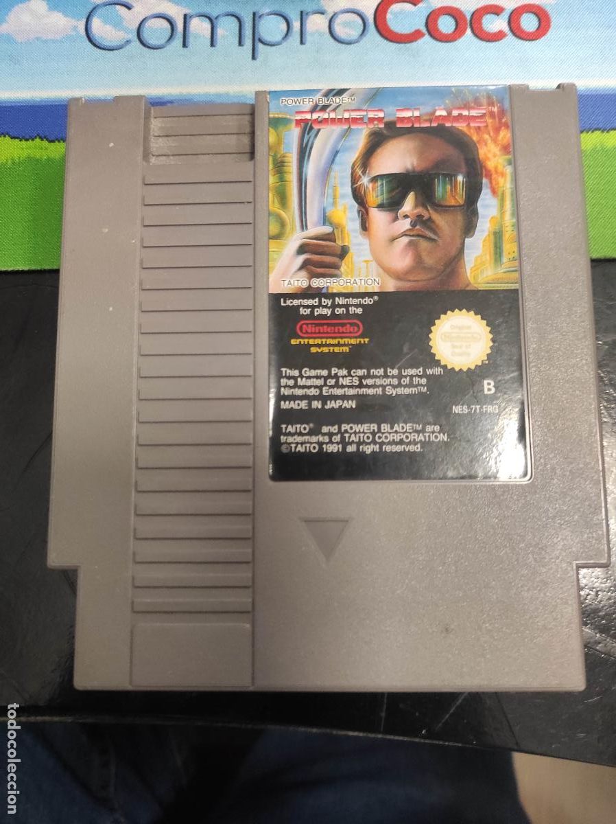Videojuegos y consolas: Power Blade - Nintendo NES - PAL B powerblade - Foto 1