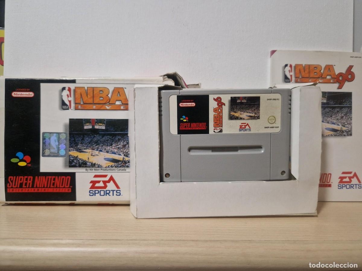 Videojuegos y consolas: Nintendo NBA Live 96 - NES - Foto 1
