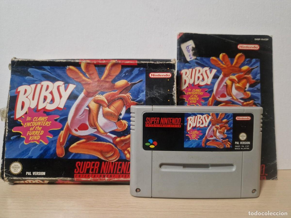 Videojuegos y consolas: Bubsy NES &rdquo;SUPER NINTENDO &rdquo; - Foto 1