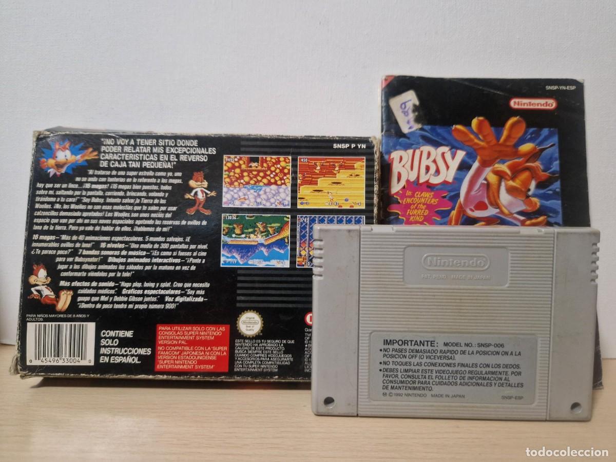 Videojuegos y consolas: Bubsy NES &rdquo;SUPER NINTENDO &rdquo; - Foto 2
