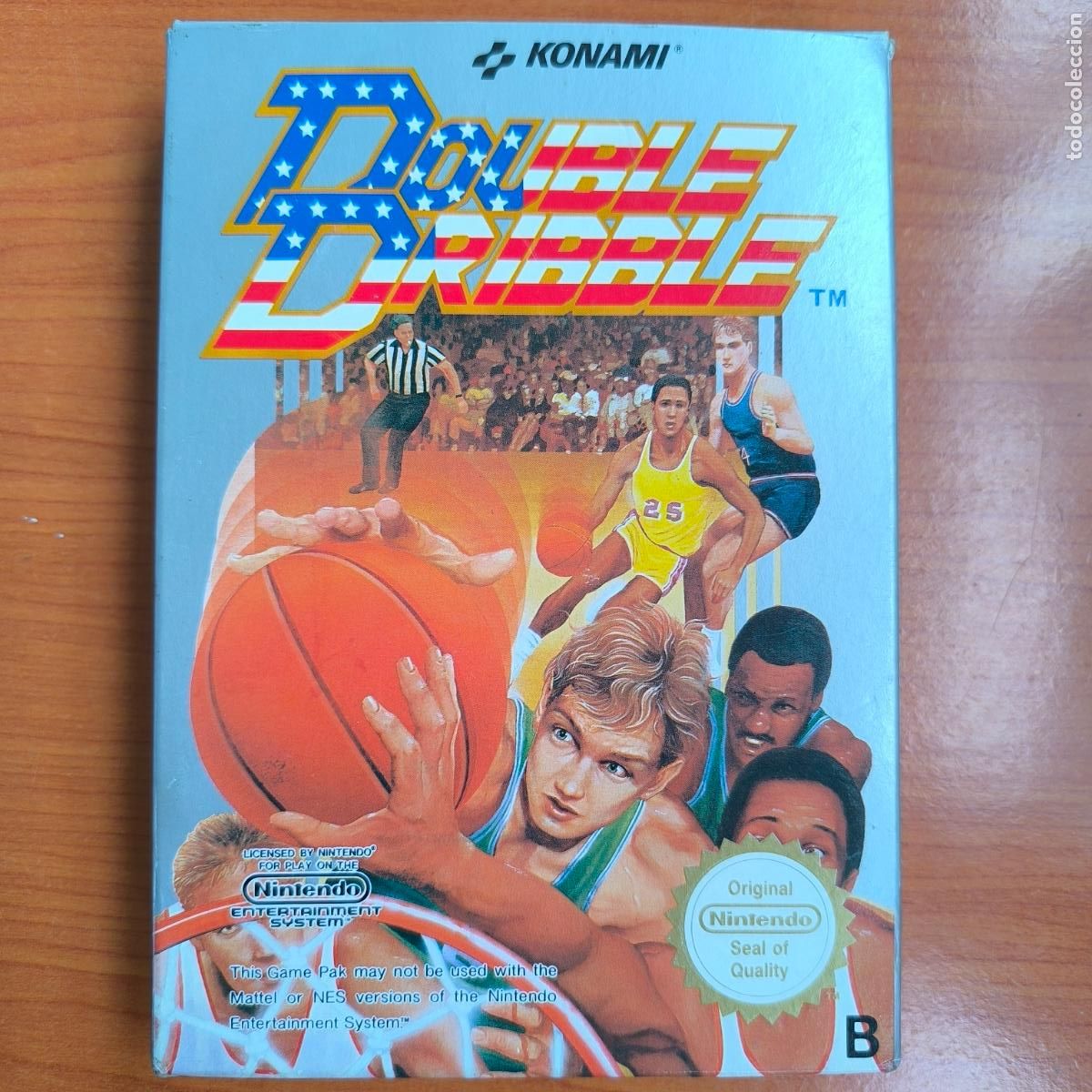 Videojuegos y consolas: DOUBLE DRIBBLE NINTENDO NES - Foto 6