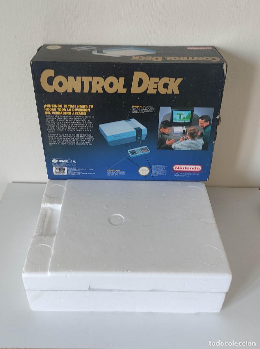 Videojuegos y consolas: Console Nintendo Nes control deck Pal - Foto 2