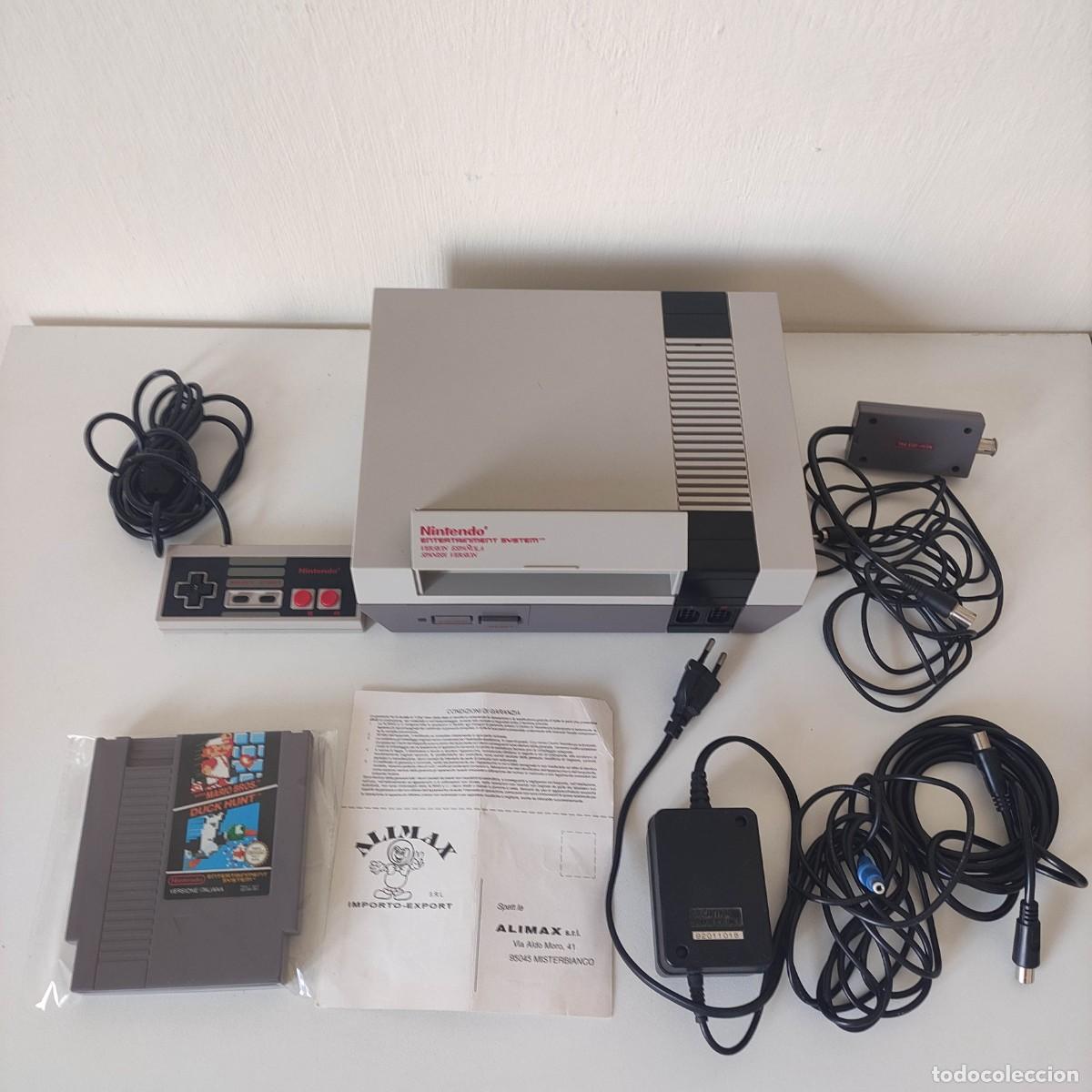 Videojuegos y consolas: Console Nintendo Nes control deck Pal - Foto 3