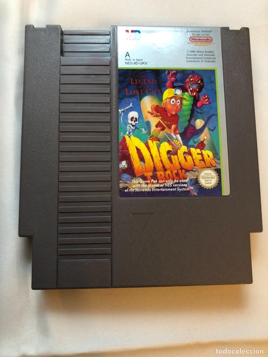 Videojuegos y consolas: DIGGER T ROCK. NINTENDO NES. PAL UK - Foto 8