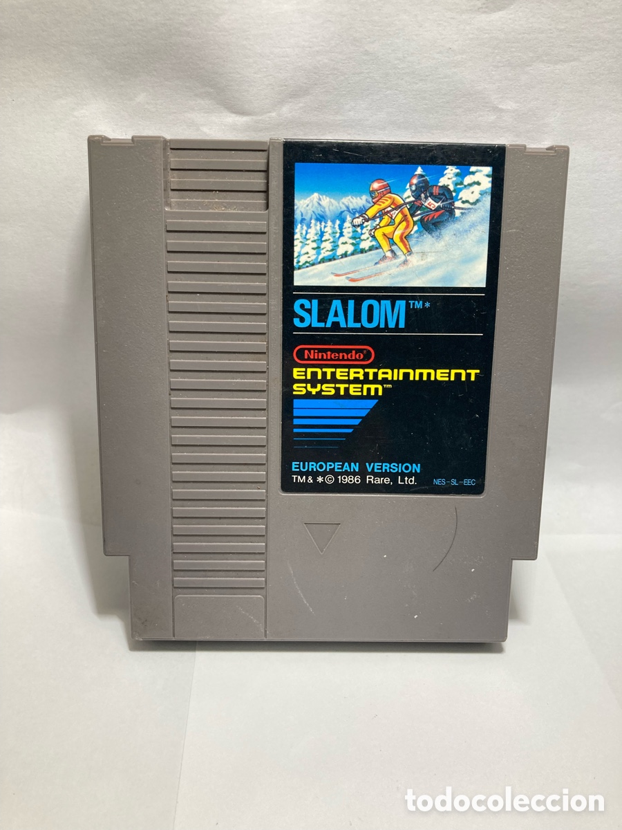 Slalom NES Juego Consola Nintendo NES Raro /66