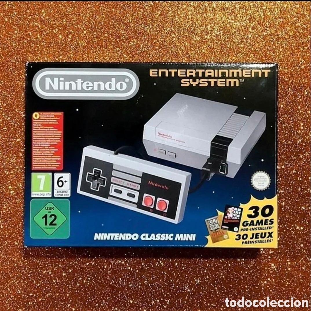 Videojuegos y consolas: NINTENDO CLASSIC MINI NES *PERFECTO ESTADO - Foto 1