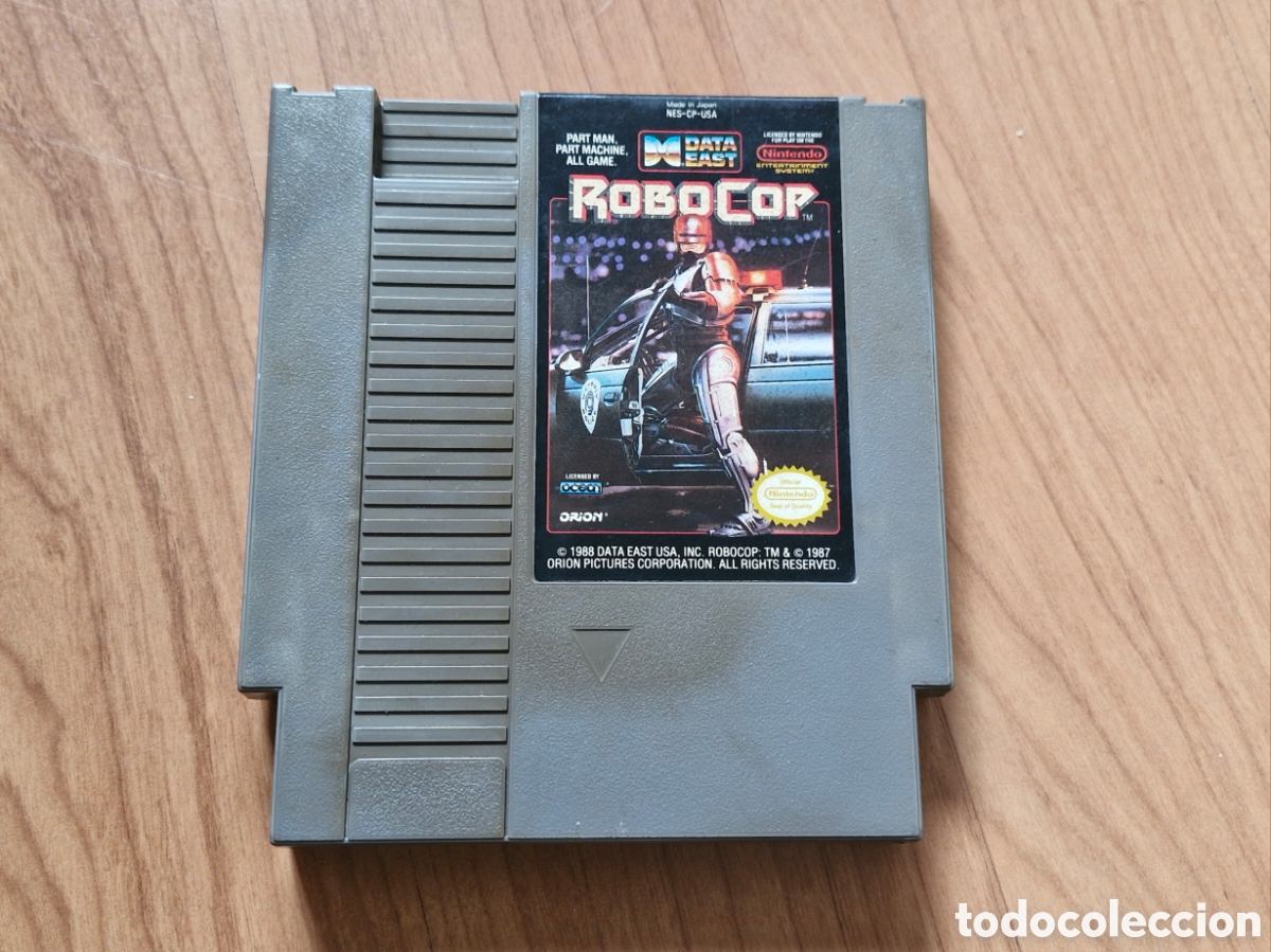 Videojuegos y consolas: Robocop NES (USA) NTSC. Nintendo Data East. - Foto 2