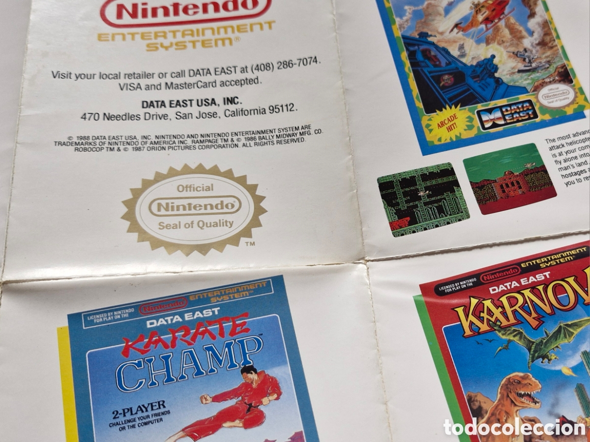 Videojuegos y consolas: Robocop NES (USA) NTSC. Nintendo Data East. - Foto 6