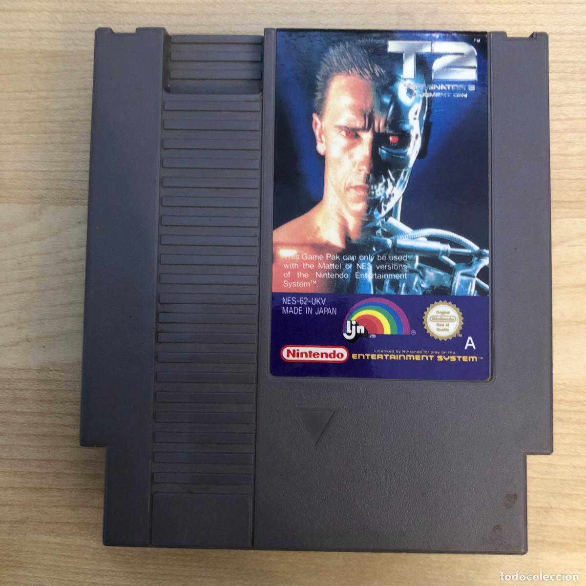 Videojuegos y consolas: TERMINATOR II. NINTENDO NES. PAL UK - Foto 1