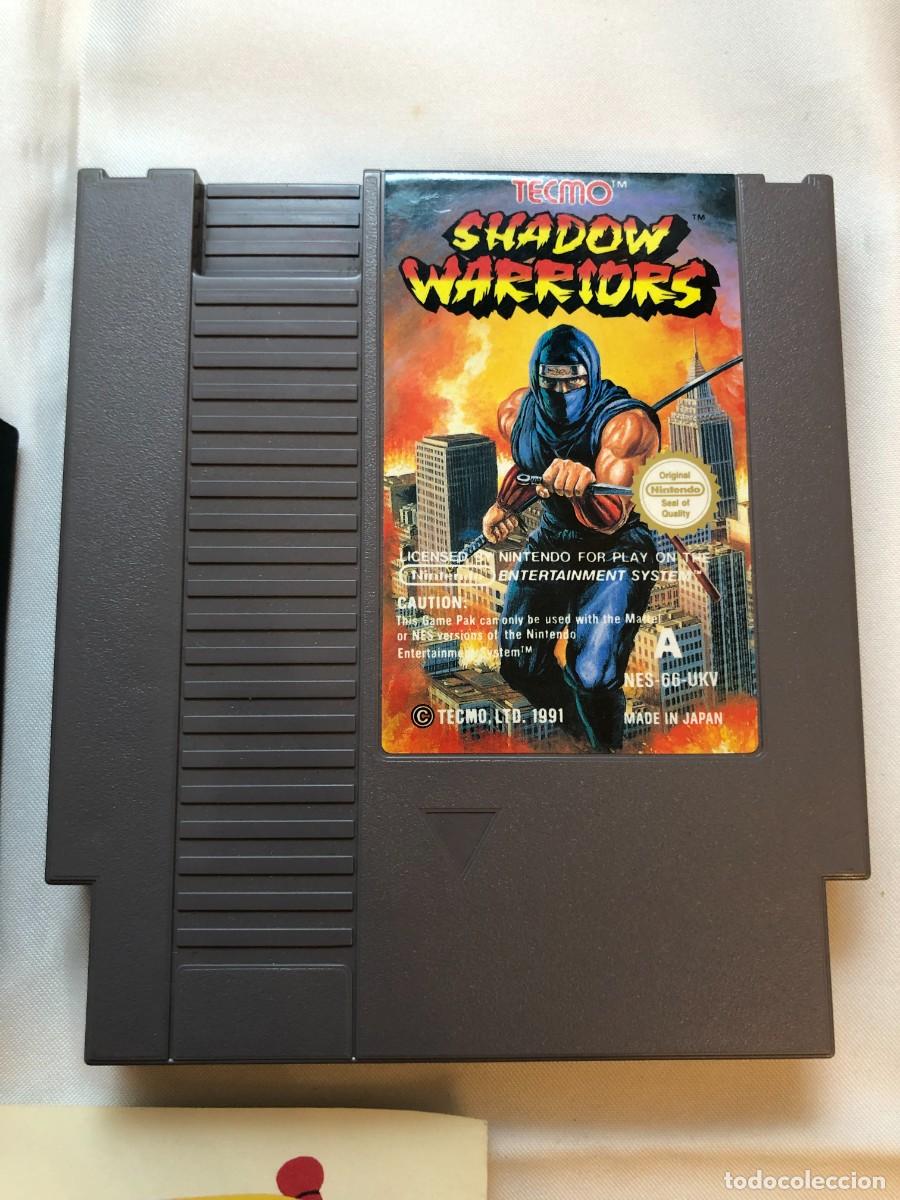 Videojuegos y consolas: SHADOW WARRIORS. NINTENDO NES. PAL UK - Foto 8