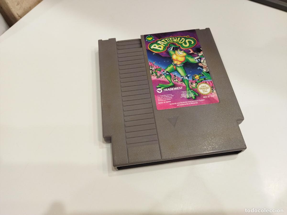 Videojuegos y consolas: BATTLETOADS - NINTENDO NES - CARTUCHO - BUEN ESTADO FUNCIONANDO - Foto 1