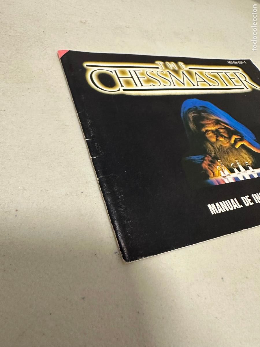 Videojuegos y consolas: NINTENDO NES JUEGO THE CHESSMASTER PAL ESP Completo - Foto 2