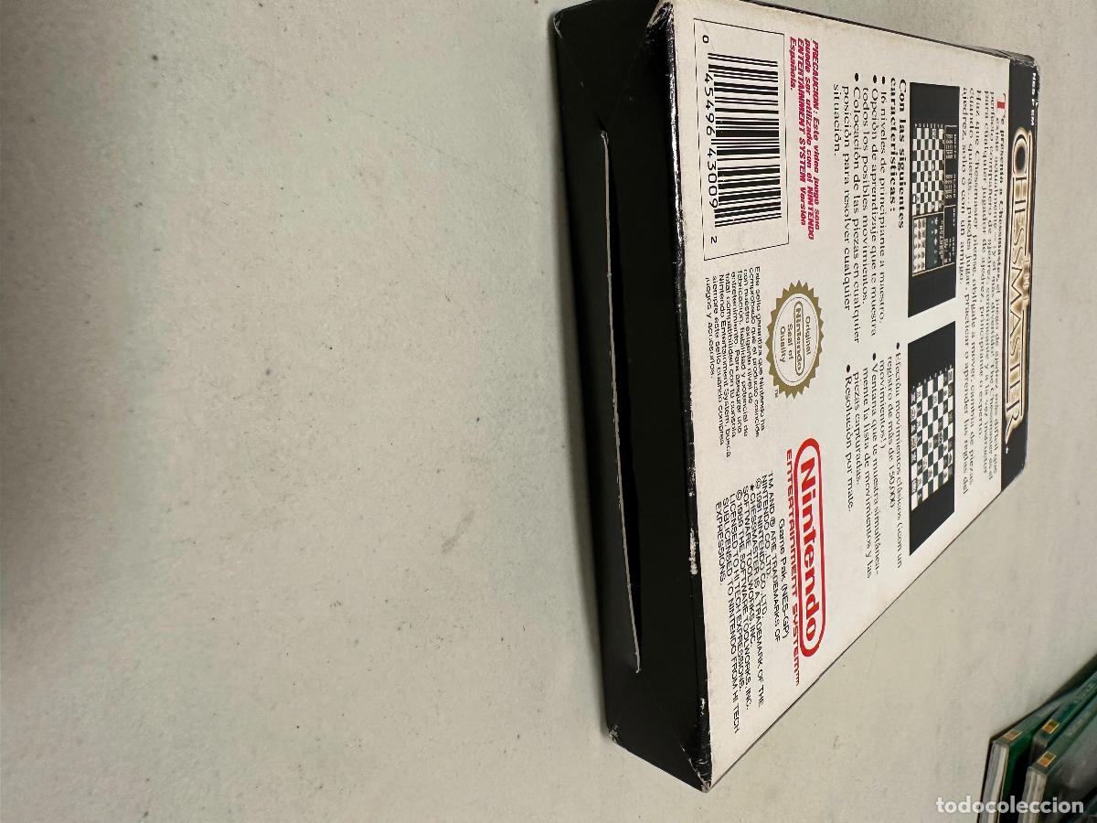 Videojuegos y consolas: NINTENDO NES JUEGO THE CHESSMASTER PAL ESP Completo - Foto 4