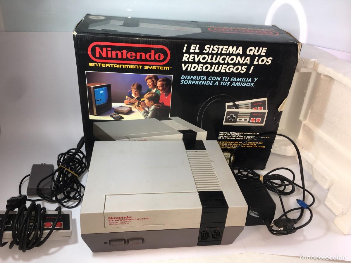 Videojuegos y consolas: CONSOLA NINTENDO NES EN CAJA - Foto 1